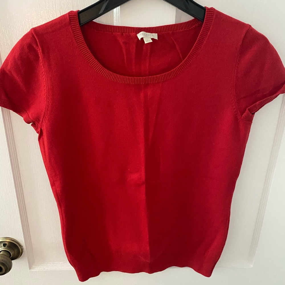 Talbots Red shirt / sweater